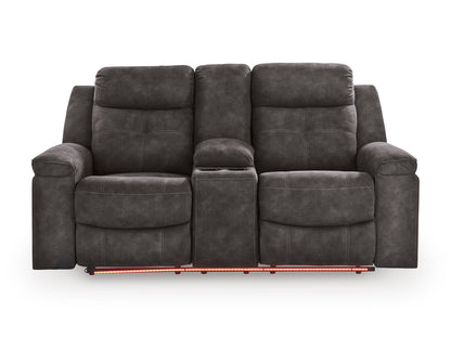 Brysonview Reclining Console Loveseat
