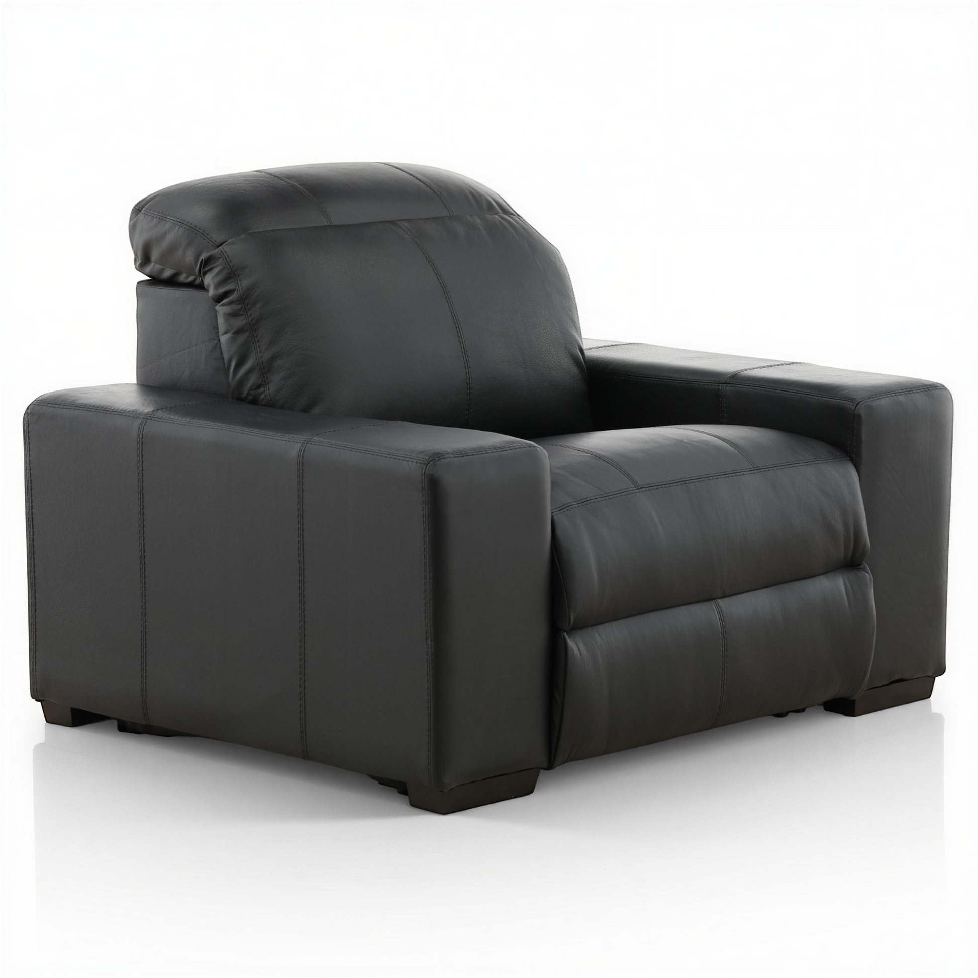 Evren Power Leather Recliner