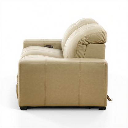 Evren Leather Power Reclining Sofa