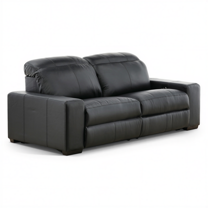 Evren Leather Power Reclining Sofa