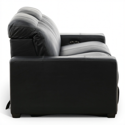 Evren Leather Power Reclining Sofa