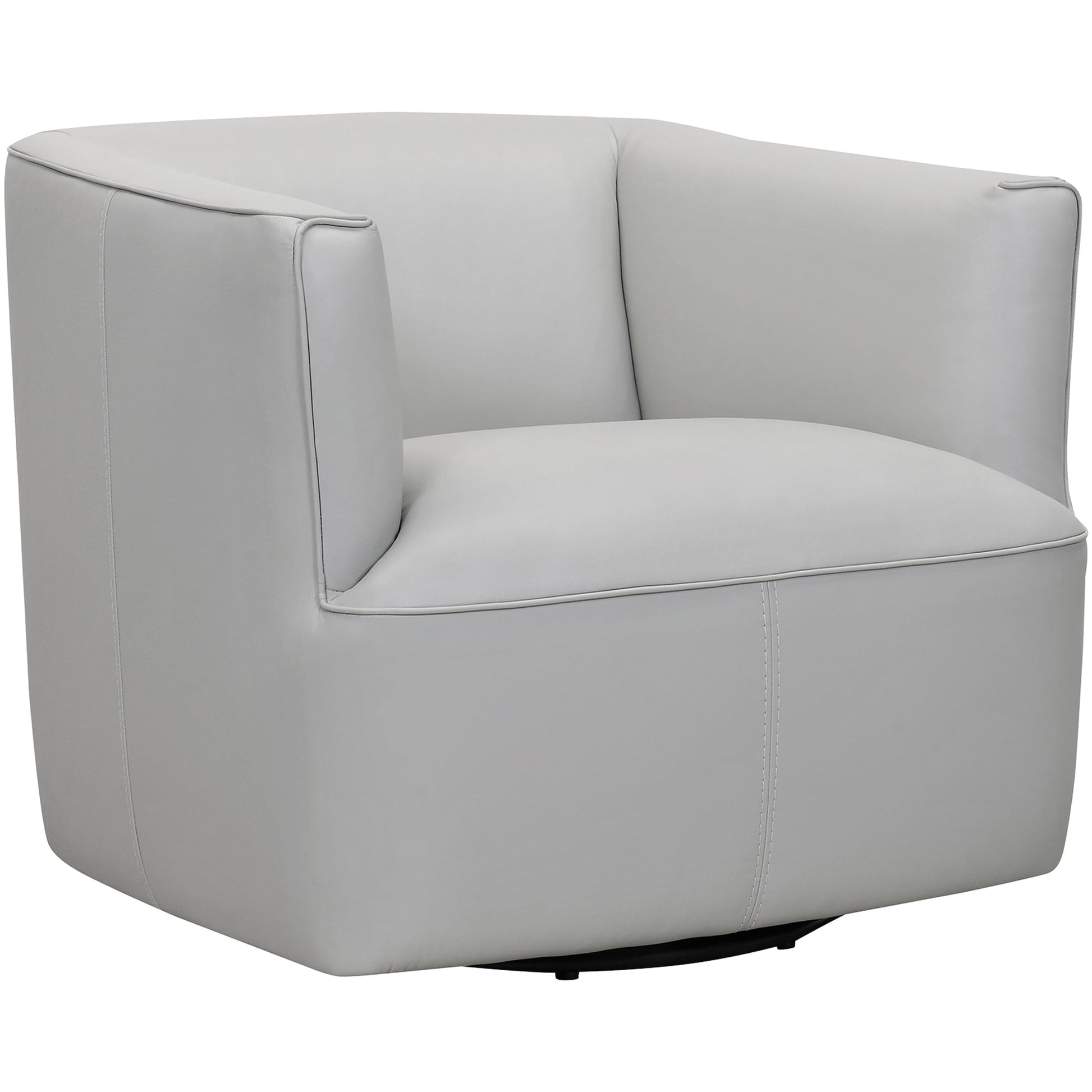 Whitney Leather Swivel Chair