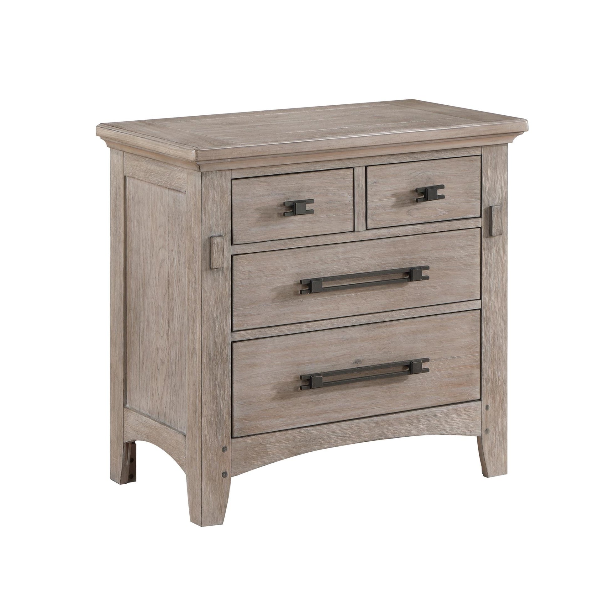 Ackley 3 Drawer Nightstand