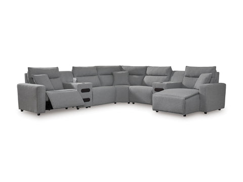 Ashley ModMax II 7-Piece Next-Gen Nuvella™ Performance Fabric Dual