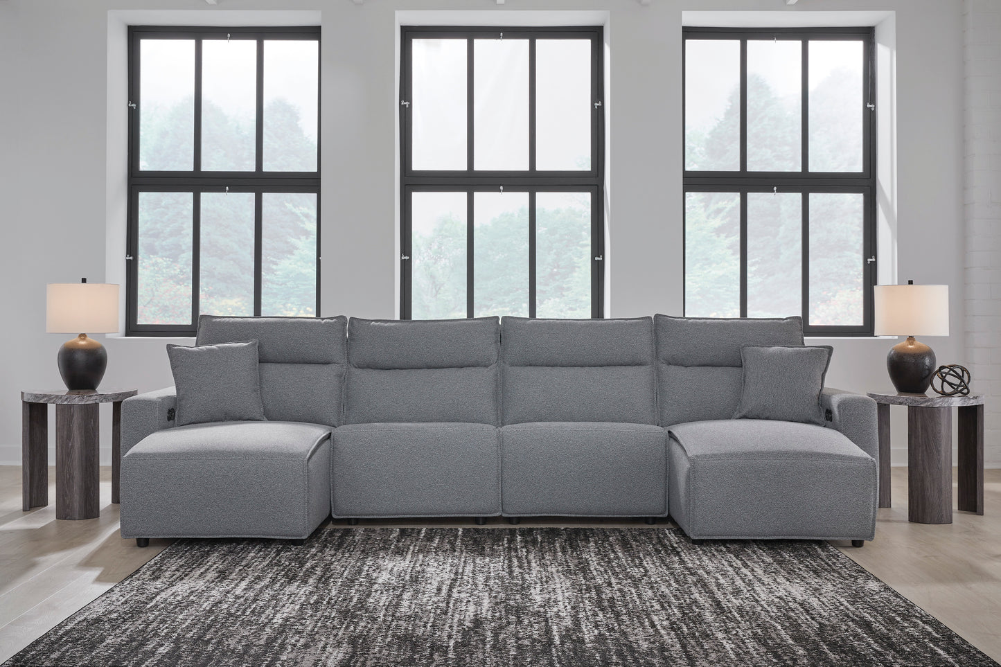 ModMax II 4-Piece Power Reclining Sectional with Chaise