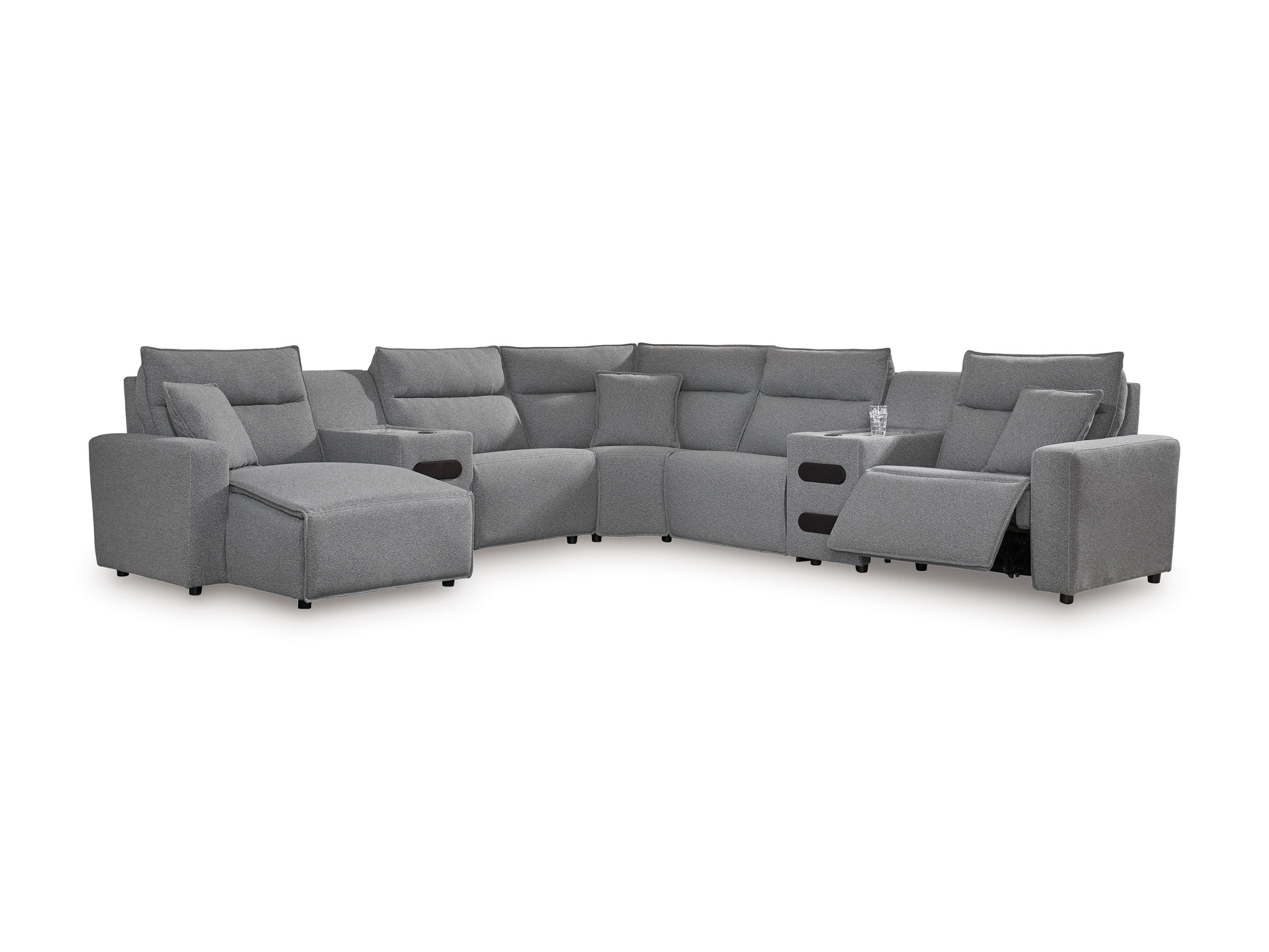 Ashley ModMax II 7-Piece Next-Gen Nuvella™ Performance Fabric Dual
