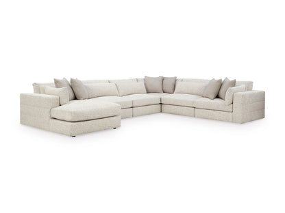 Ashley Stonecroft Manor 6-Piece Modular Sectional with Chaise Left-Facing