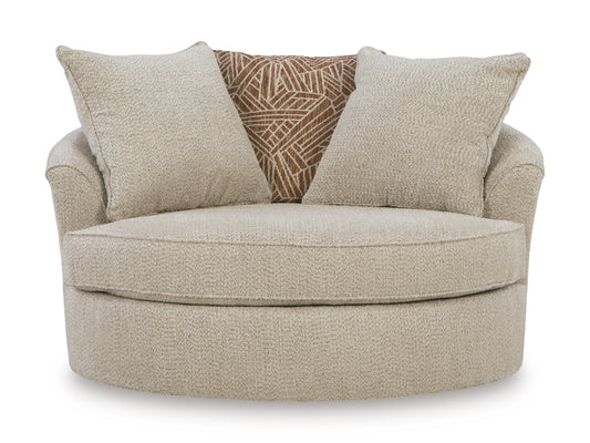 Steelwater Retreat Oversized Swivel Accent Chair