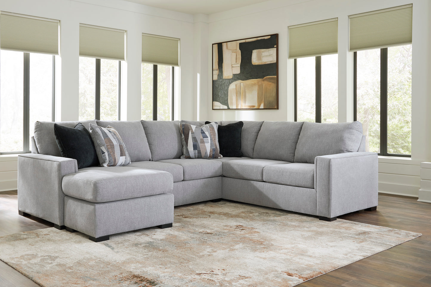 Ashley Lakepoint 2-Piece Sectional with Chaise
