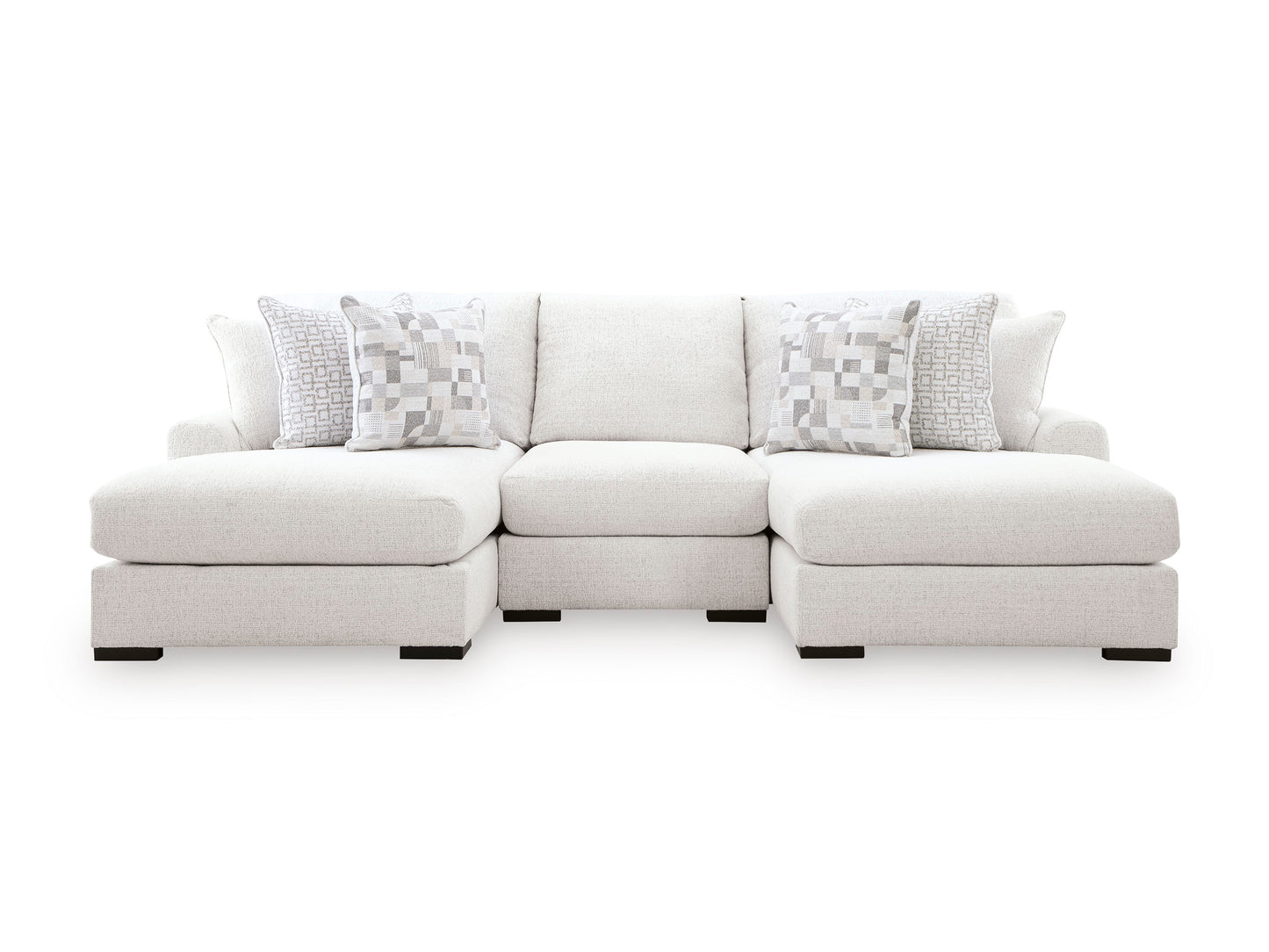 Ashley Wynncroft Manor 3-Piece Double Chaise Sectional
