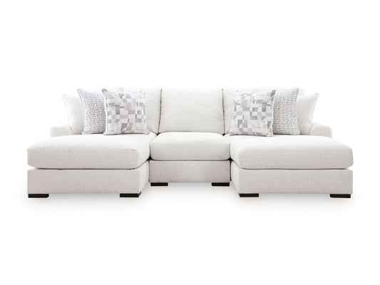 Ashley Wynncroft Manor 3-Piece Double Chaise Sectional