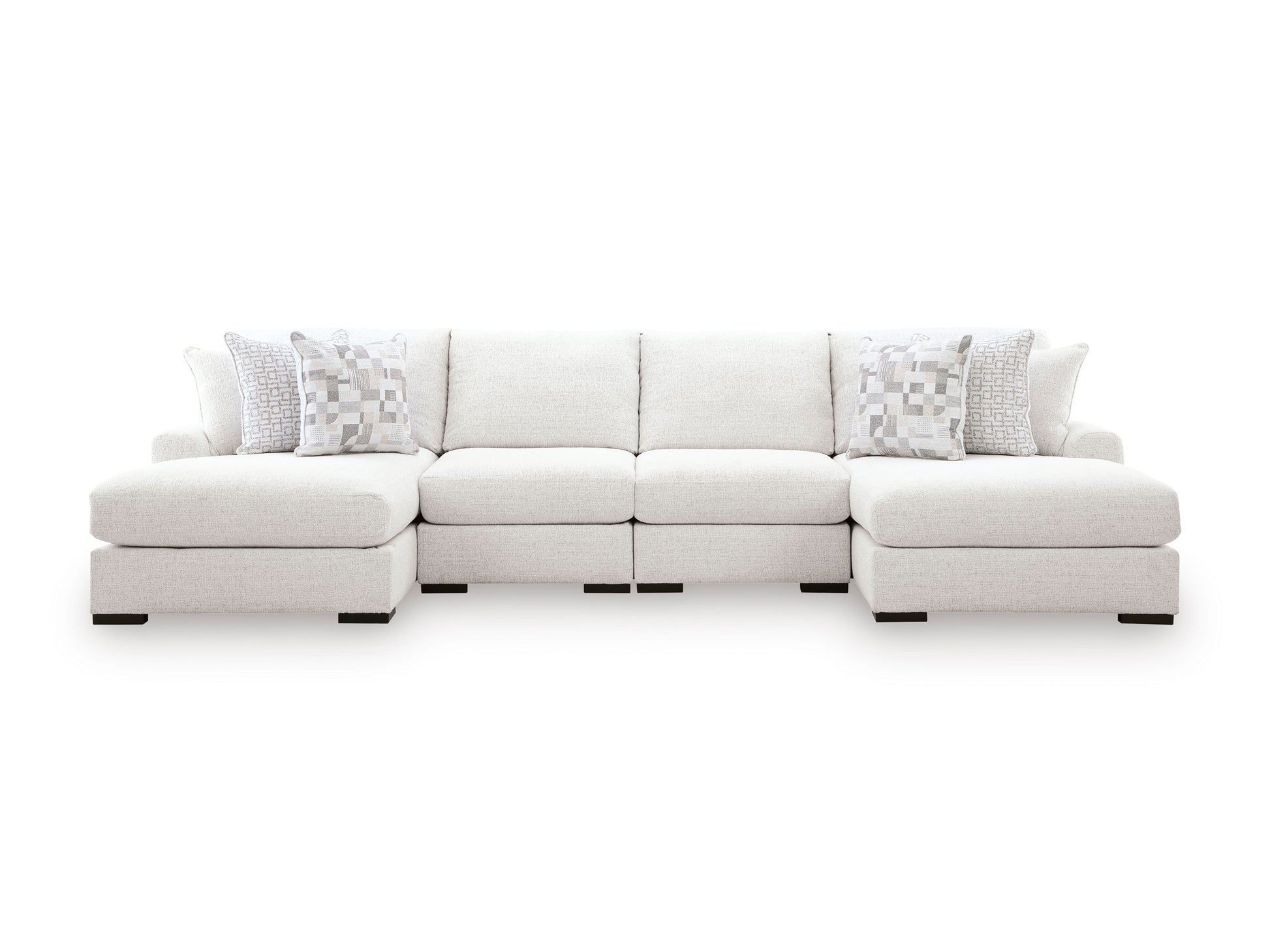 Ashley Wynncroft Manor 4-Piece Double Chaise Sectional