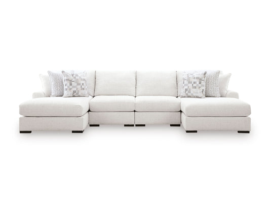 Ashley Wynncroft Manor 4-Piece Double Chaise Sectional
