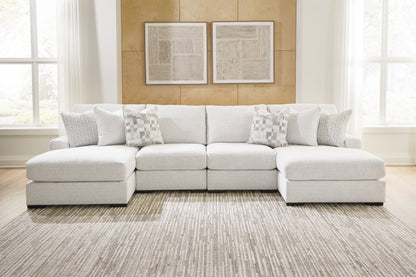 Ashley Wynncroft Manor 4-Piece Double Chaise Sectional