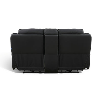Jackson Leather Power Console Loveseat