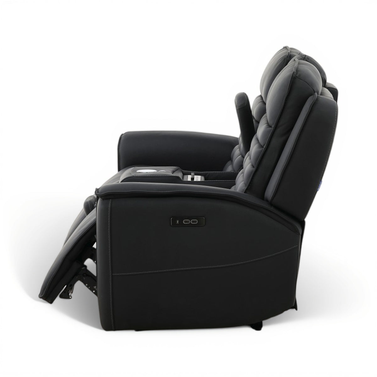 Jackson Leather Power Console Loveseat
