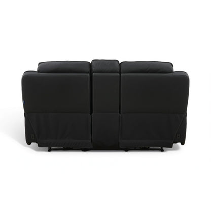 Jackson Leather Power Console Loveseat