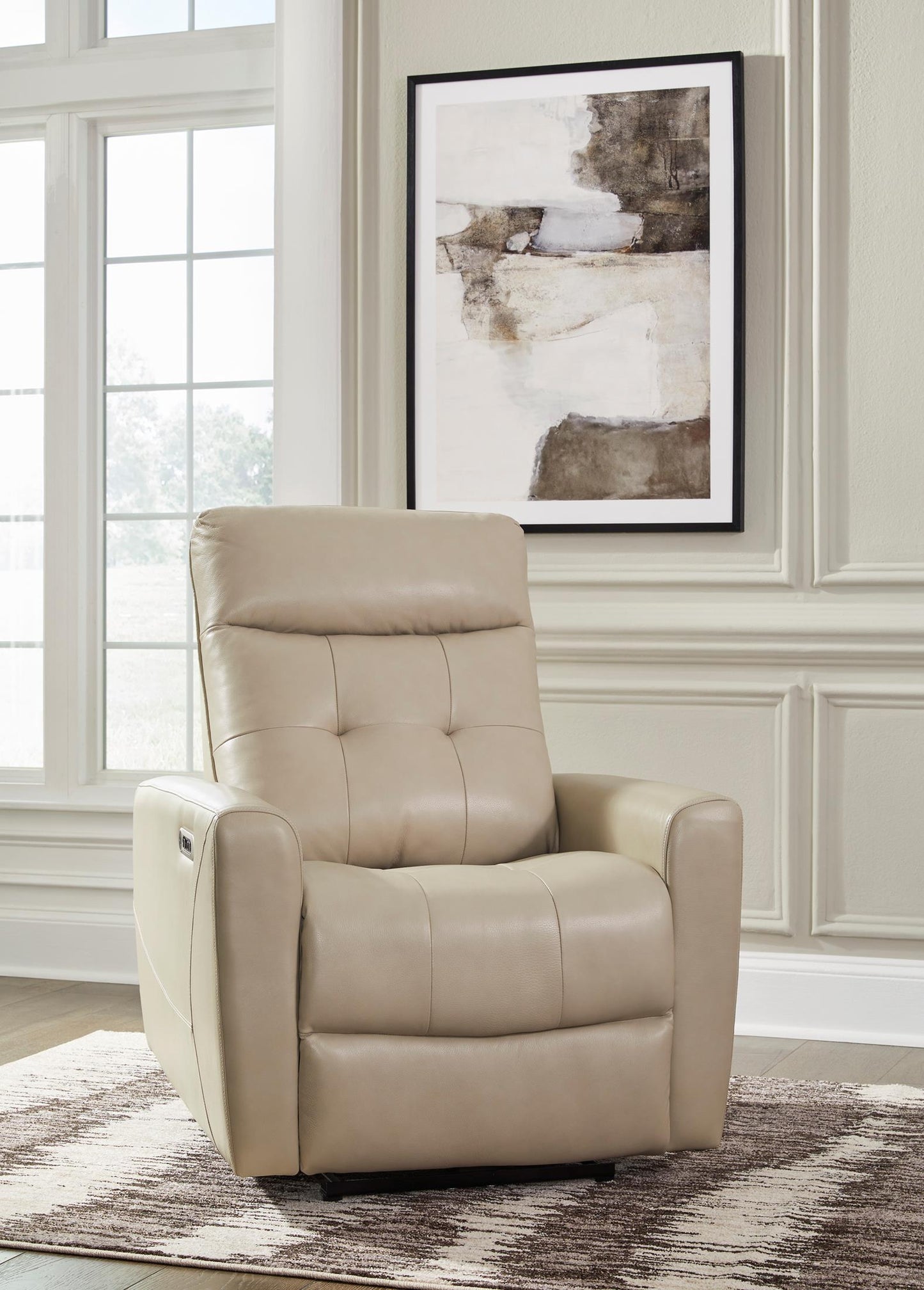 Pisgham Leather Power Recliner