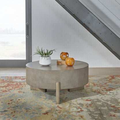 Abner Round Coffee Table