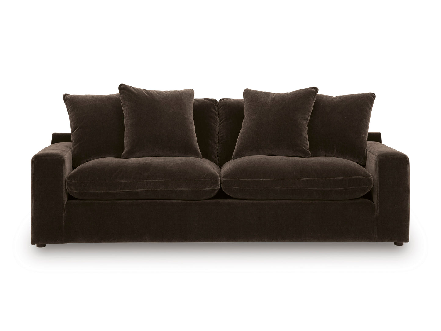 Maxton Heights Sofa Dark Brown
