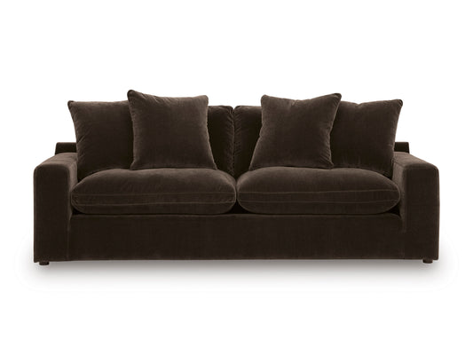 Maxton Heights Sofa Dark Brown
