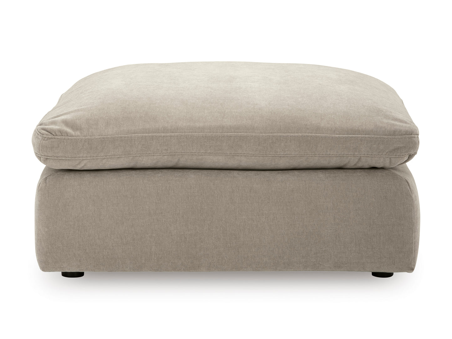 Maxton Heights Oversized Accent Ottoman Pebble