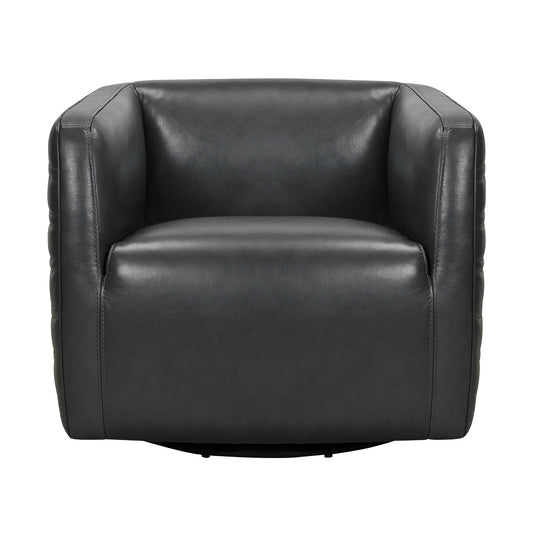 Melanie Leather Swivel Chair