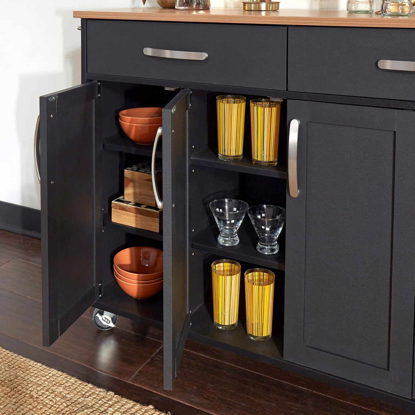 Storage Plus Kitchen Cart