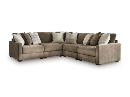Ashley Camellia-Court 5-Piece Sectional