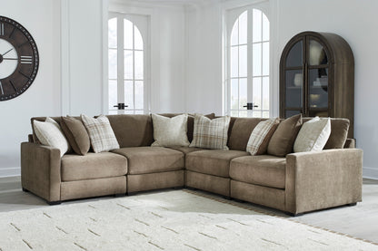 Ashley Camellia-Court 5-Piece Sectional
