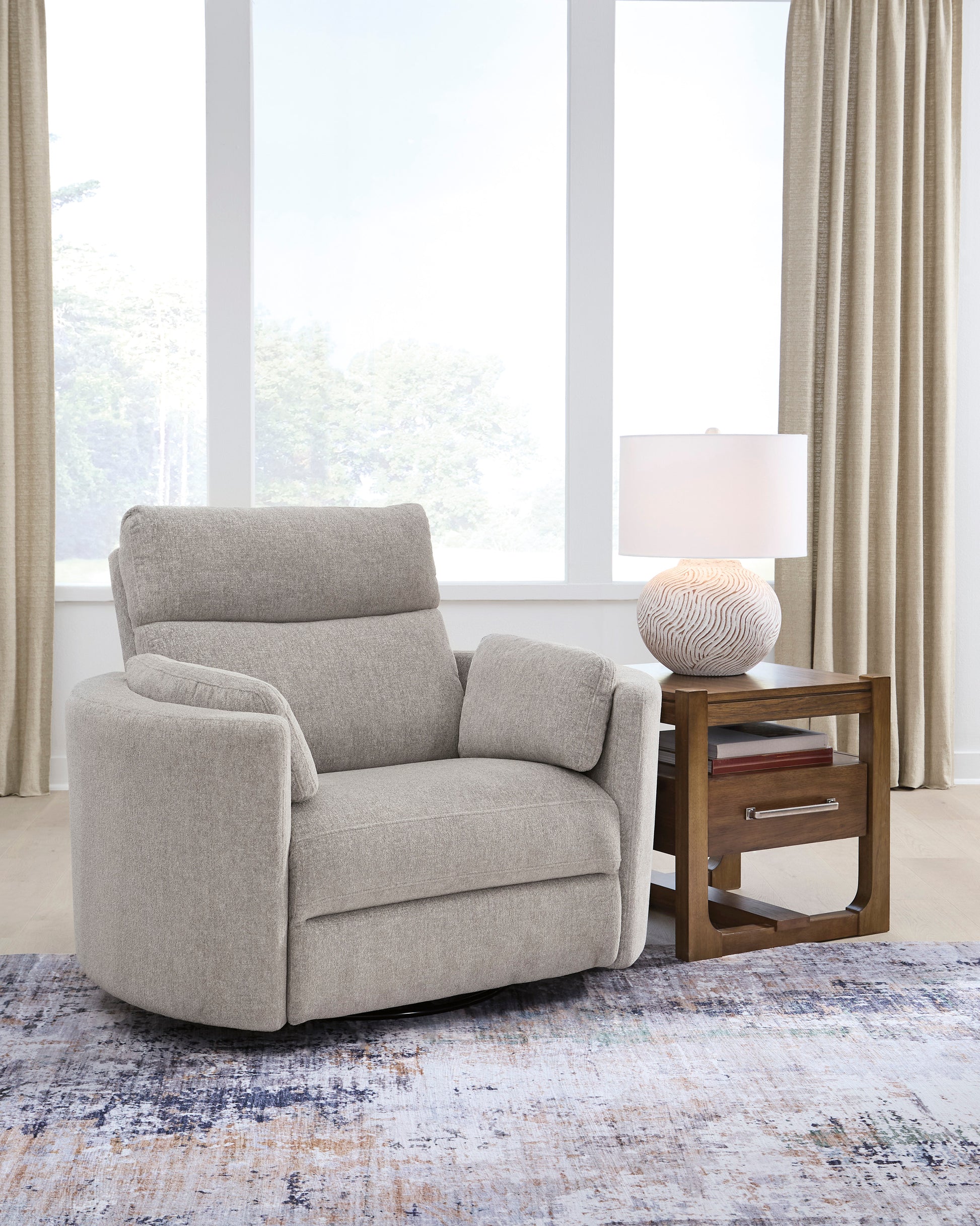 Ashley ModMax Luxe Swivel Glider Power Recliner