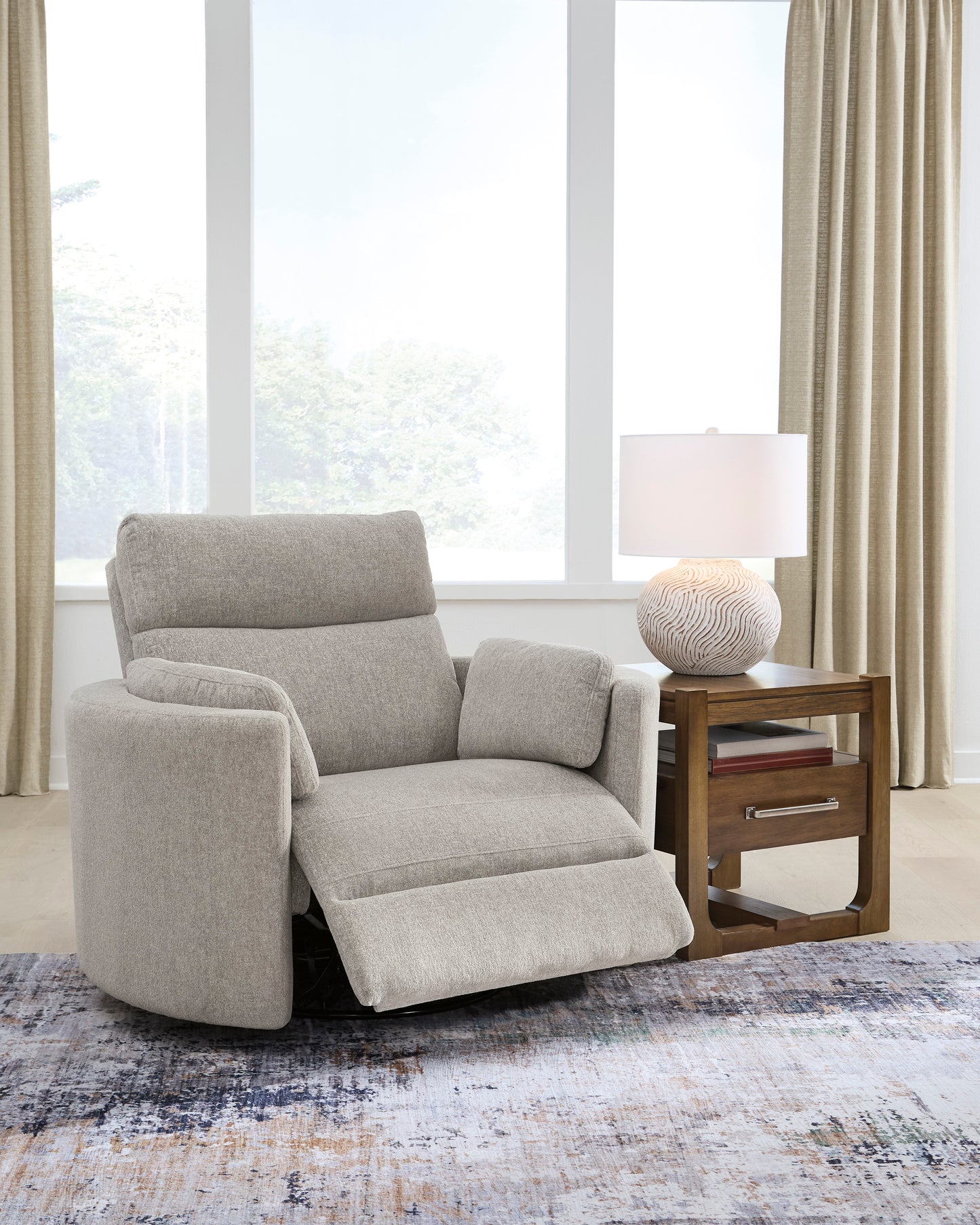 Ashley ModMax Luxe Swivel Glider Power Recliner