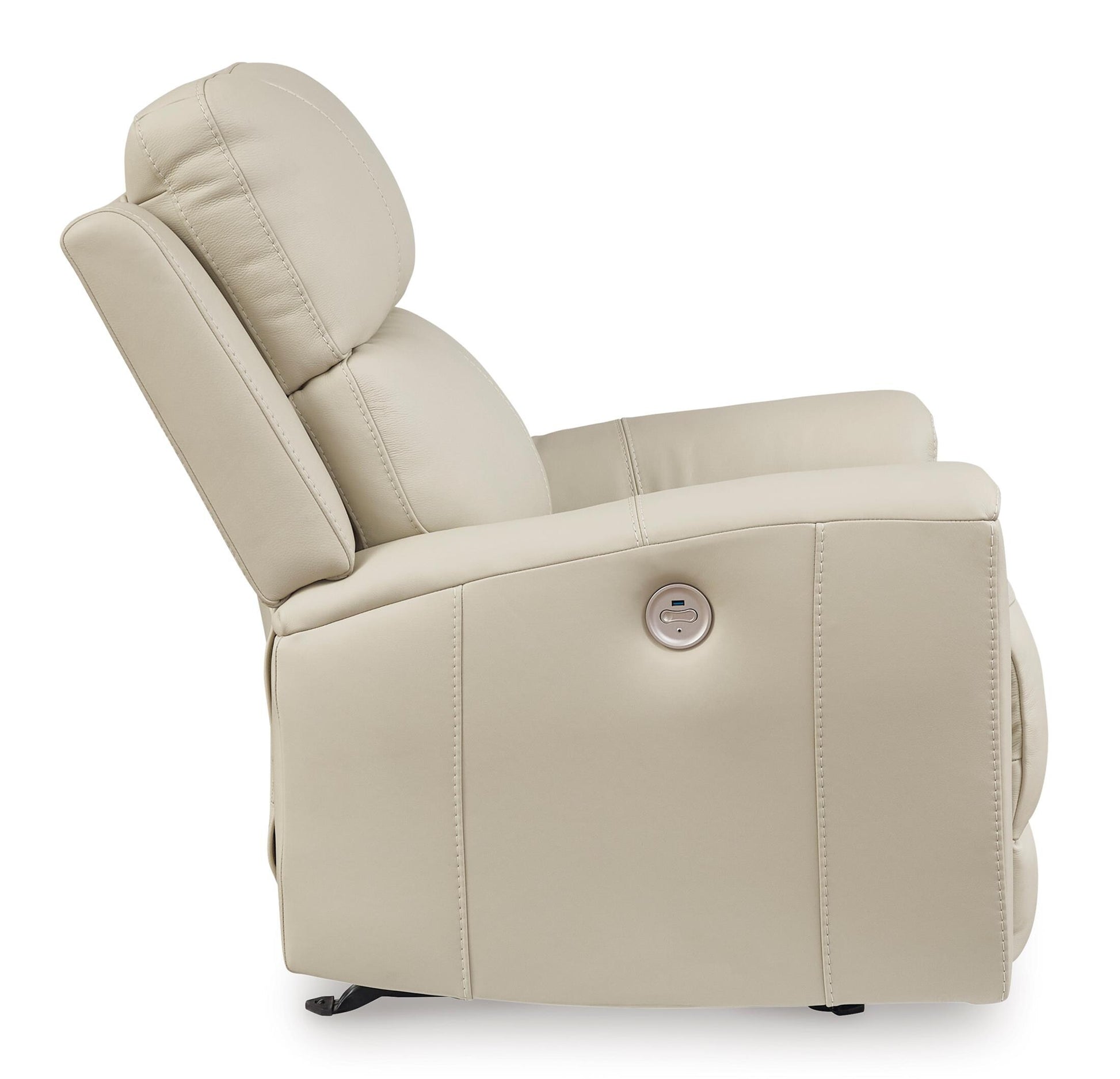 Dahlmoore Leather Power Rocker Recliner