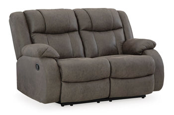 FIRST BASE RECLINING LOVESEAT