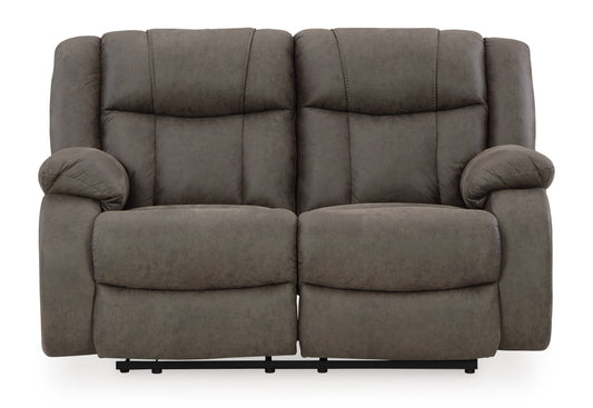 First Base Reclining Loveseat - alternate view