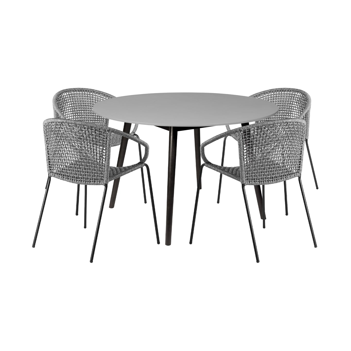 Sydney and Snack 5-Piece Outdoor Patio Dining Set