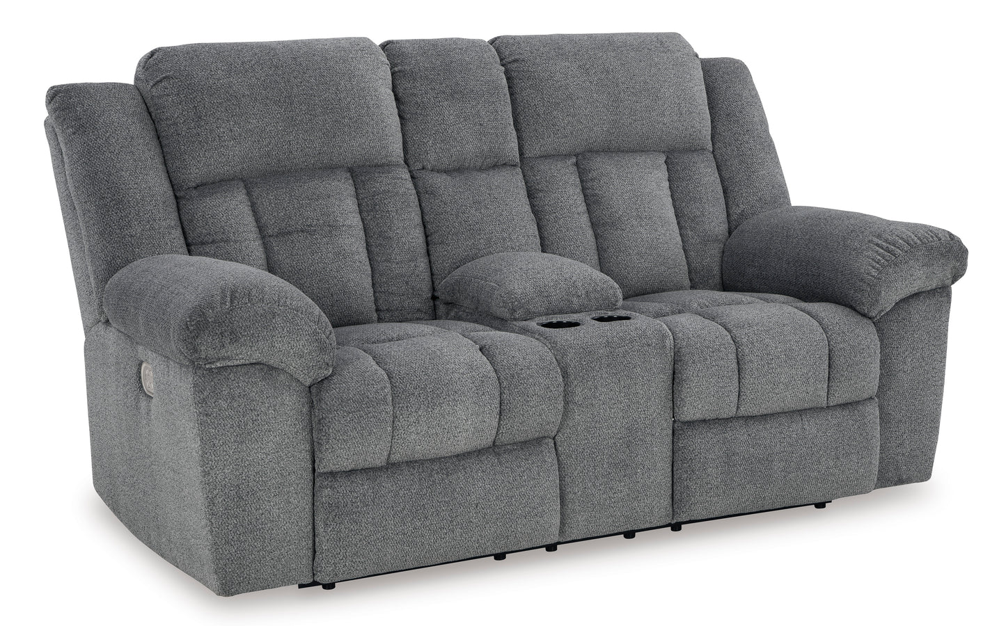 Tip-Off Power Reclining Console Loveseat