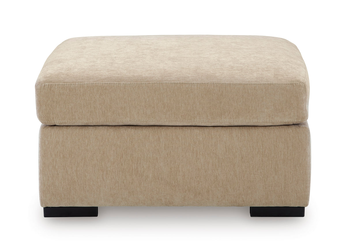 Ashley MaKaylen Oversized Accent Ottoman Almond