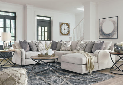 DELLARA 4-PIECE SECTIONAL WITH