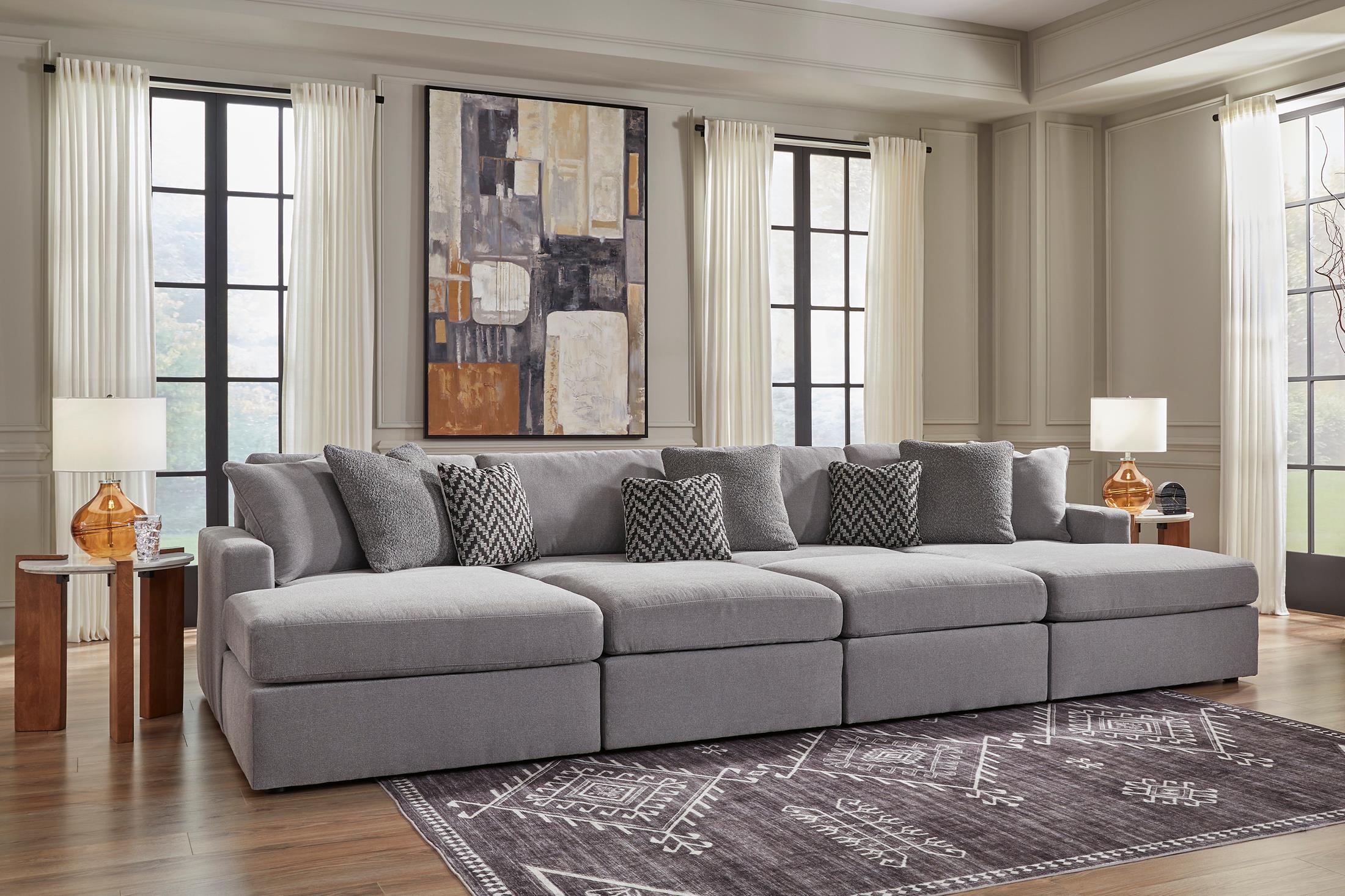 Levin Furniture Area Rugs Modmax 4-Piece Sectional – Levin Furniture