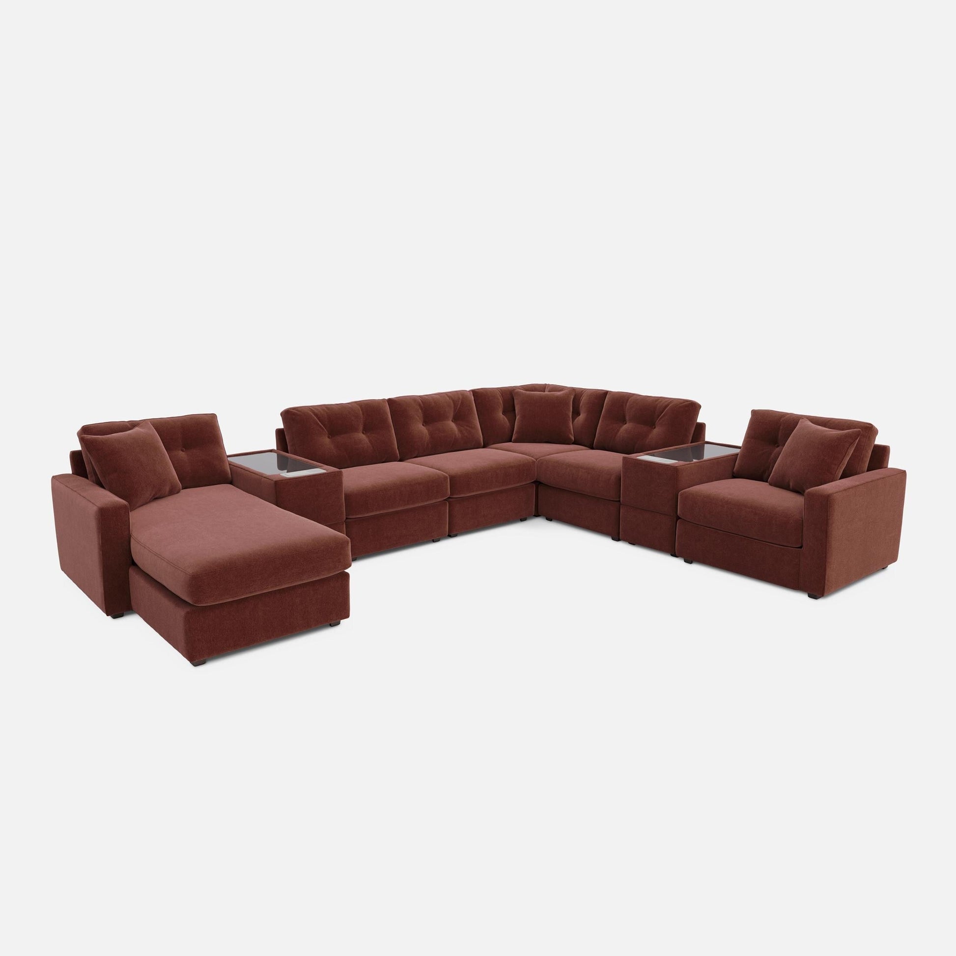 Modular One Left Facing 8-Piece Sectional