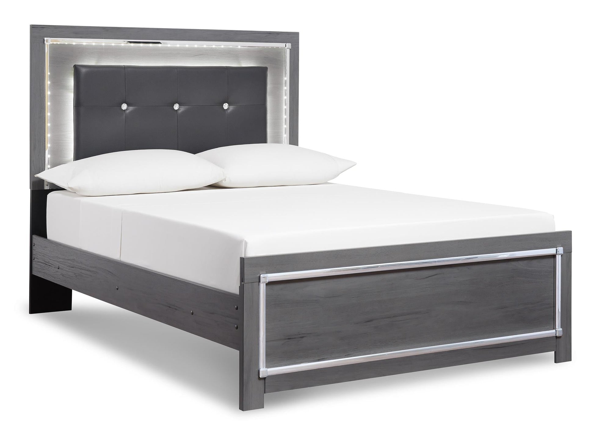 Lodanna Upholstered Panel Bed Full Double