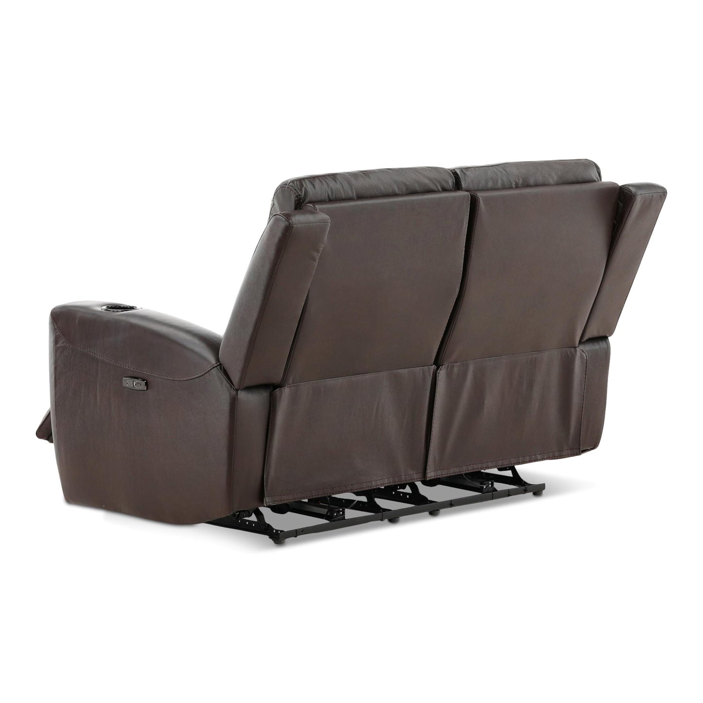 Chesapeake Leather Power Reclining Loveseat