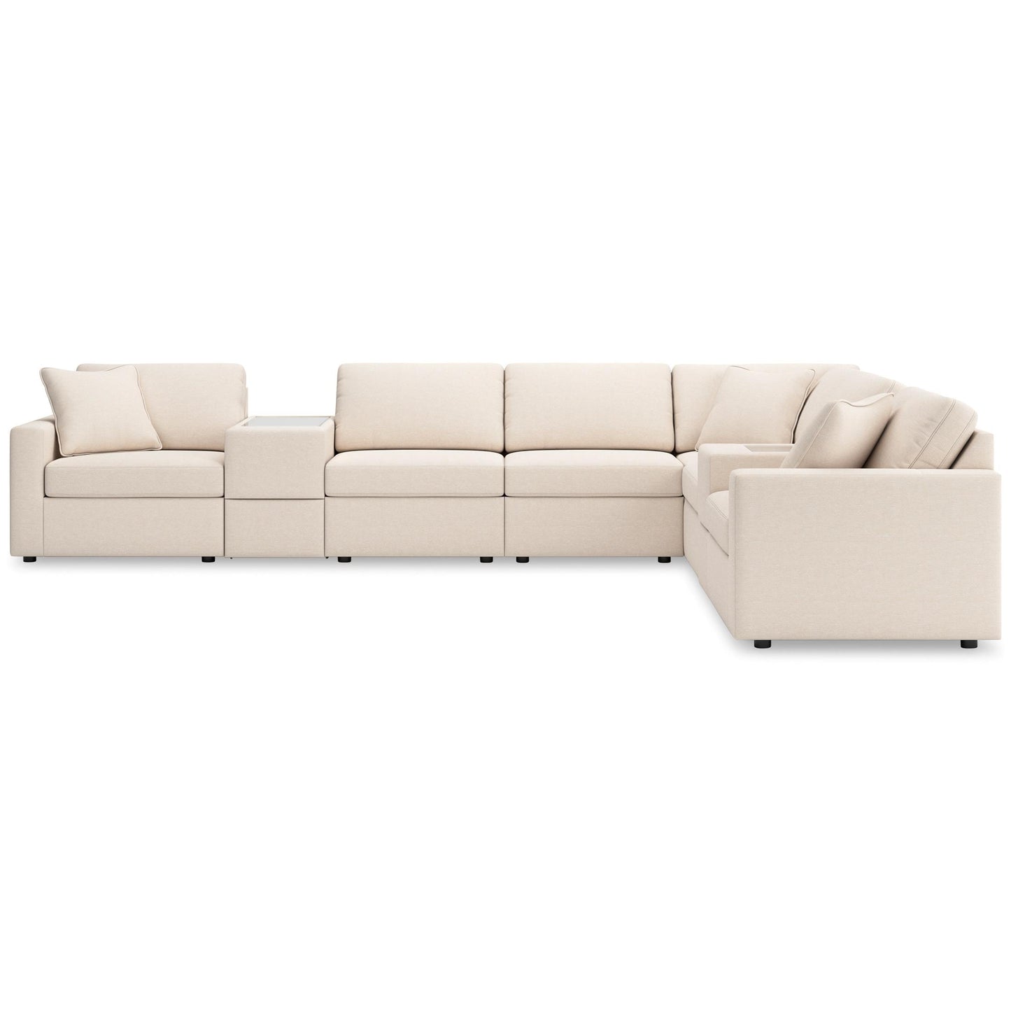 Modmax 8-Piece Sectional with Double Console