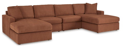 Ashley Modmax 4-Piece Modular Next-Gen Nuvella™ Performance Fabric