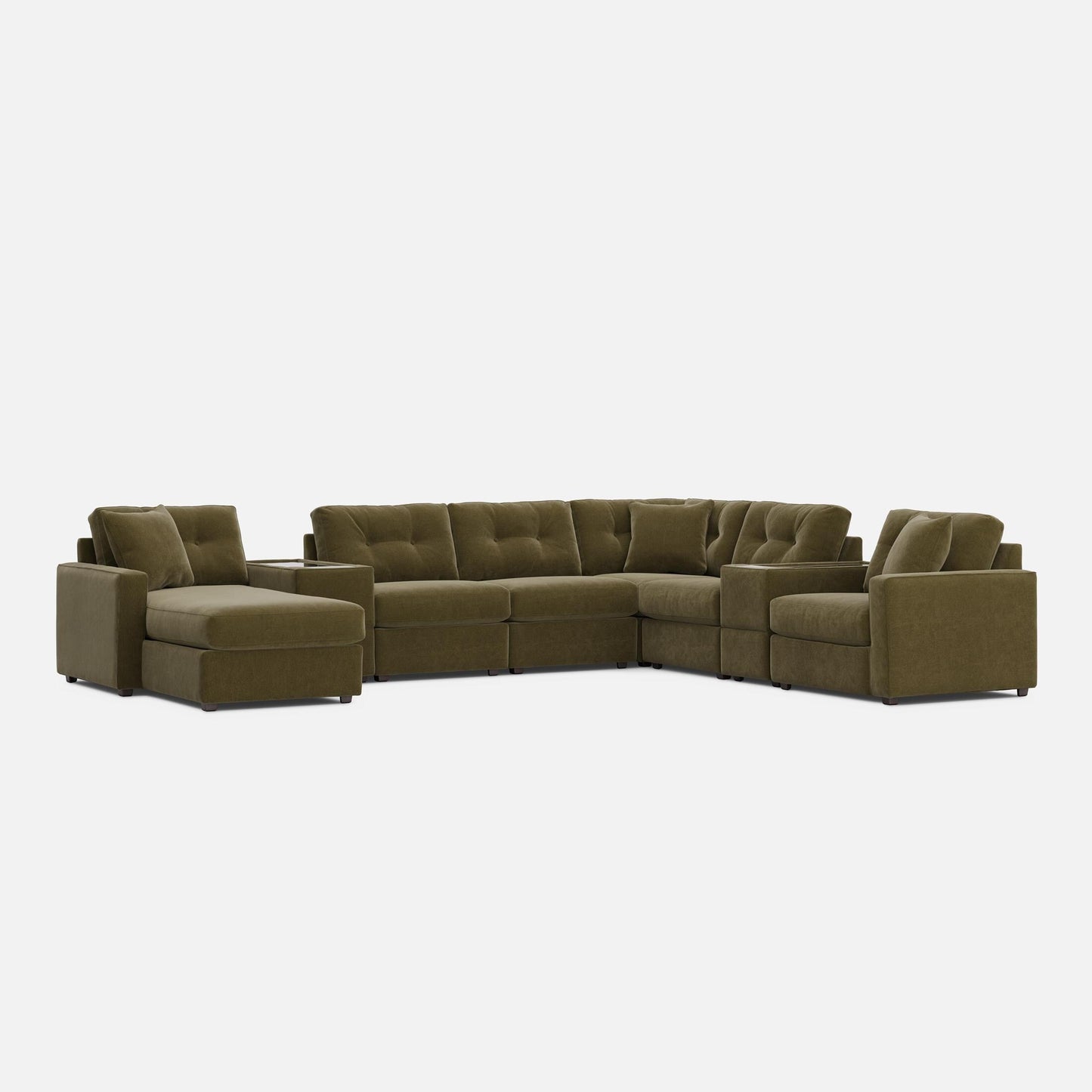 Modular One Left Facing 8-Piece Sectional