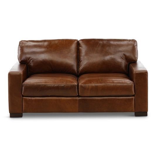 Riccardo Leather Loveseat