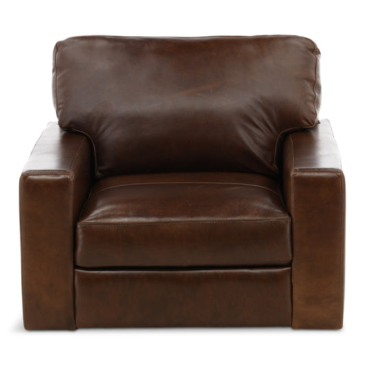 Riccardo Leather Swivel Chair