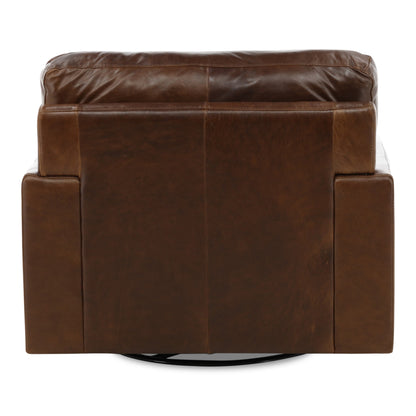 Riccardo Leather Swivel Chair