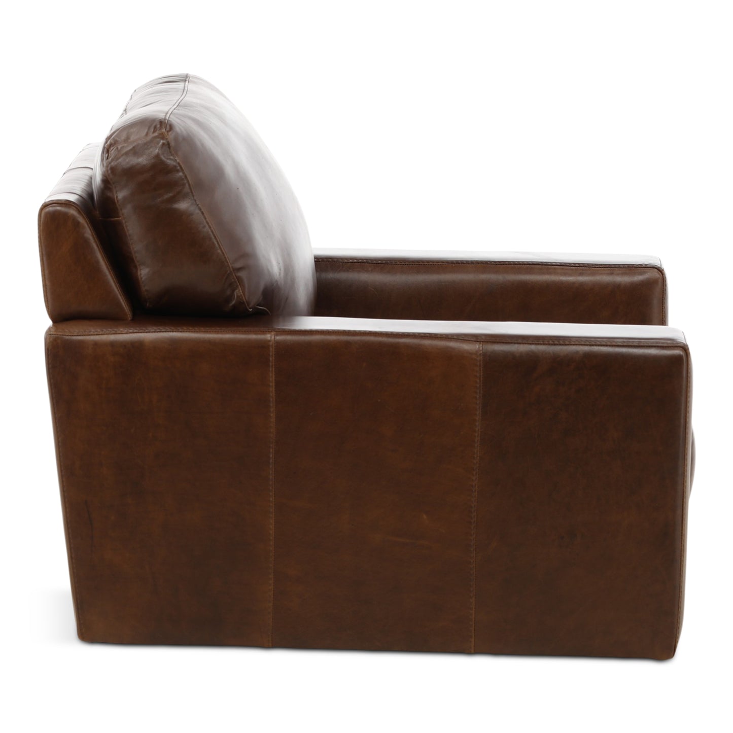 Riccardo Leather Swivel Chair